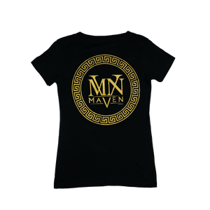 MAVEN Black T-Shirt Women's