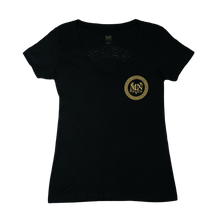 Load image into Gallery viewer, MAVEN Black T-Shirt Women&#39;s
